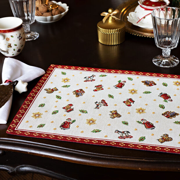 VILLEROY & BOCH Toy's Delight Tovaglietta Gobelin Giocattoli 32x48cm Natale