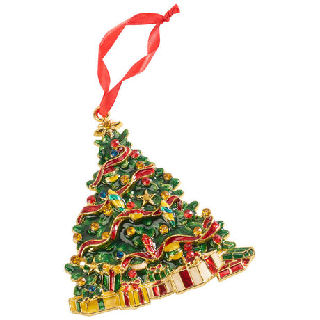 VILLEROY & BOCH - Winter Collage Accessoires Pendente Metallo 12cm Albero di Natale