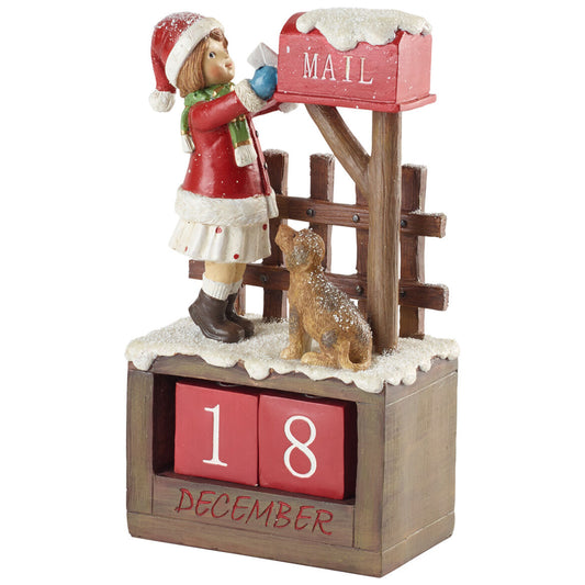 VILLEROY & BOCH Winter Collage Accessoires Calendario Bambina 22,5cm Natale
