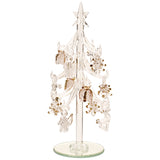 VILLEROY & BOCH - Winter Collage Accessoires Albero in Vetro con Ornamenti Decorazione Natalizia