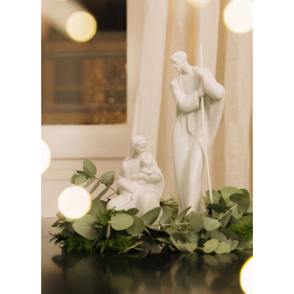 LLADRO' - Figura Statua Natività Porcellana Natività San Giuseppe Natale 22cm