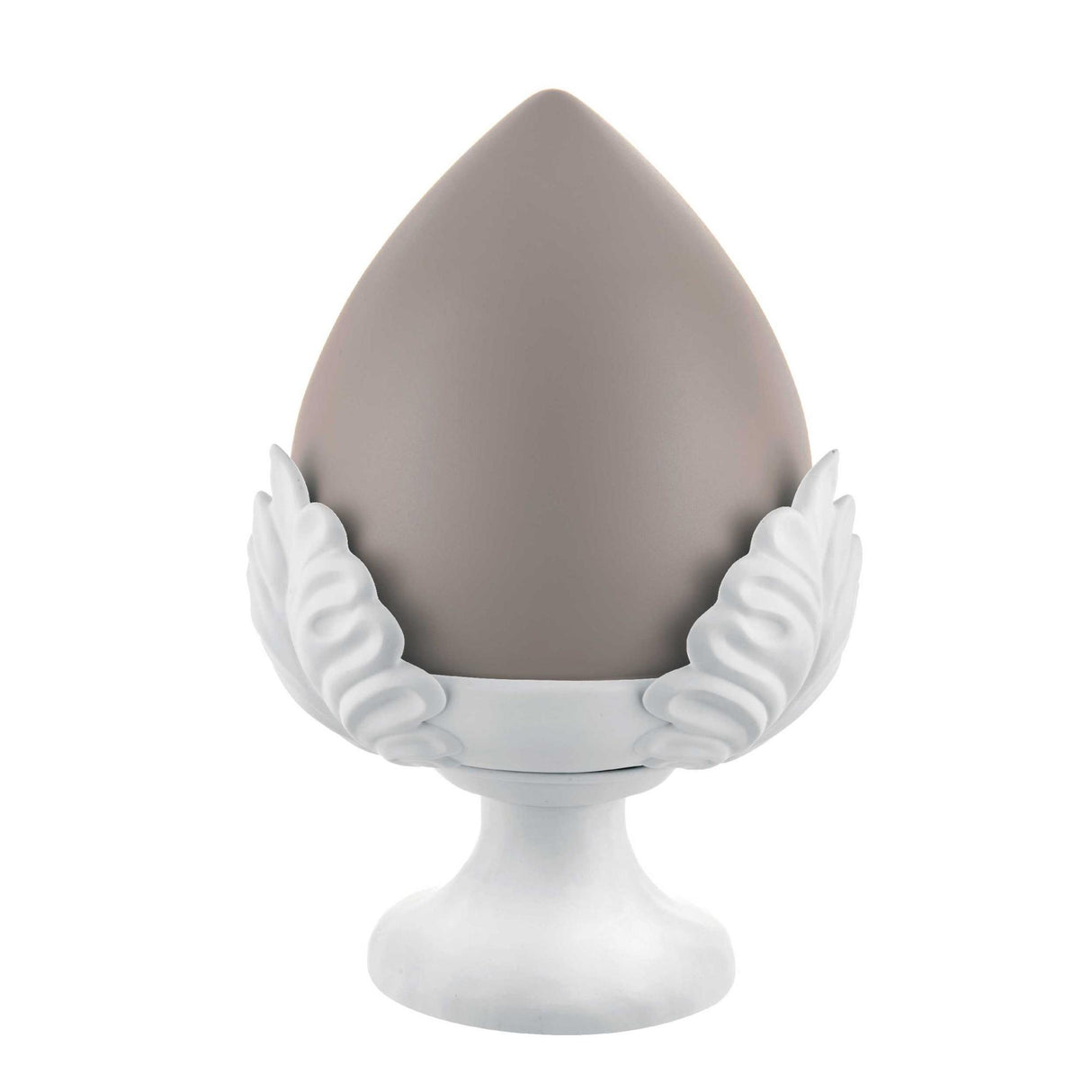 BONGELLI PREZIOSI Pomo Pumo Pugliese 30cm Decorazione Tortora Marmorino