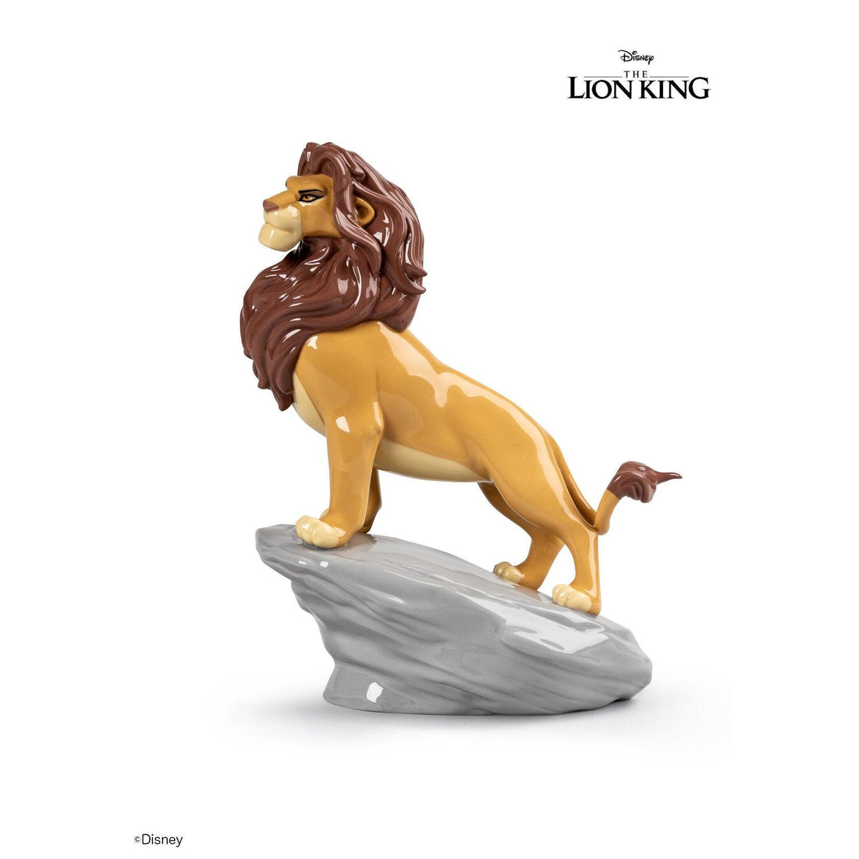 LLADRO' Figura Simba 23x19cm Porcellana