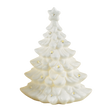 Abete di Natale Mascagni Casa in porcellana con luci LED 25 cm