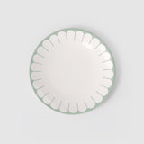 VILLEROY & BOCH Fleur Vert Piatto Piano Set 6 Pezzi 27cm Verde Porcellana