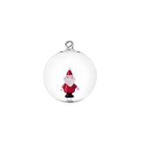 ICHENDORF Christmas Tales Pallina di Natale Babbo Natale 8cm Vetro Borosilicato