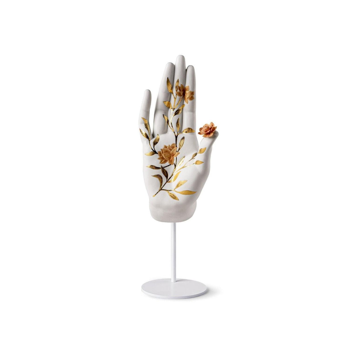 LLADRO' Scultura Protezione Mudra 42x14cm Porcellana