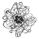 ARTI & MESTIERI Orologio da Parete di Design Big Doodle Nero