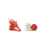 LLADRO' Year Of The Dragon Set Serie Limitata 13x24cm Porcellana