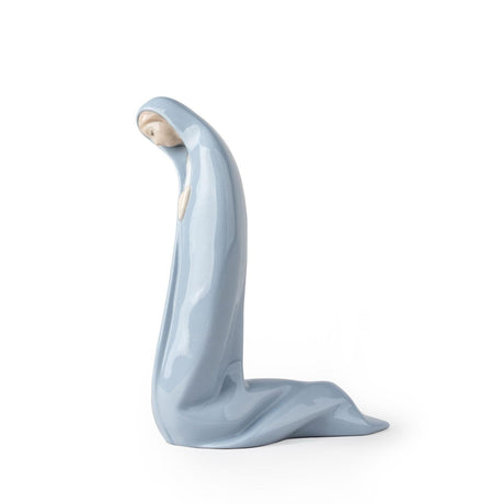 Lladró Figurina Natività Madonna 18x13cm Porcellana
