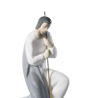 LLADRO' Figura Statua Porcellana Natività San Giuseppe III 23cm Natale 01004533