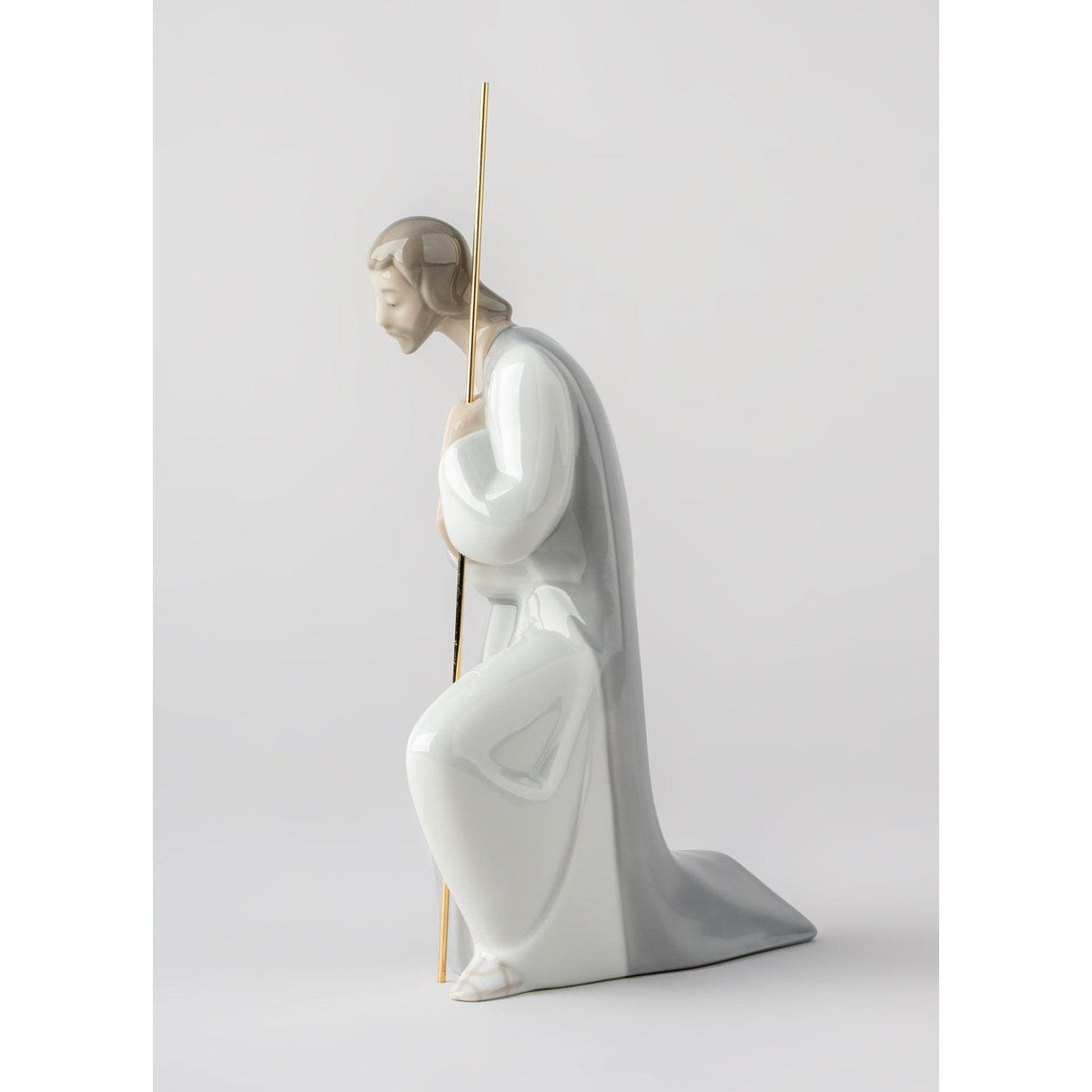 LLADRO' Figurina Natività San Giuseppe III 23x14cm Porcellana