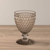 VILLEROY & BOCH Boston Coloured 4 Pezzi Bicchiere Calice Vino Rosso Grigio 200ml Cristallo