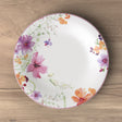 Piatto piano Mariefleur Basic Villeroy & Boch in porcellana decorata 27cm