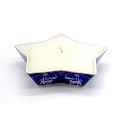 ROSENTHAL - Ciotola vuota tasche con candela stella Maharajas Blu - Natale