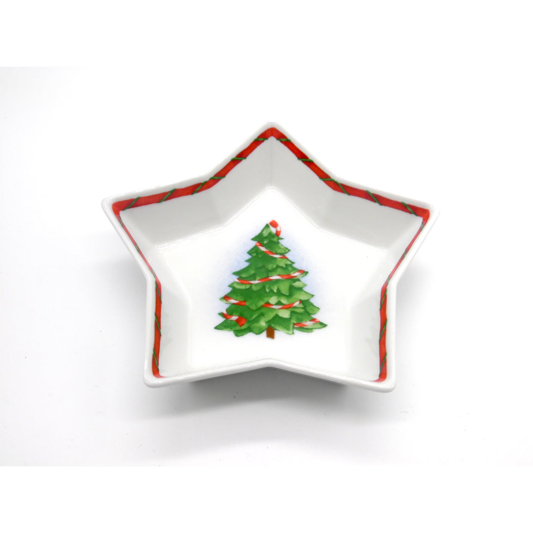 HUTSCHENREUTHER - Ciotola porta cioccolatini stella - Natale
