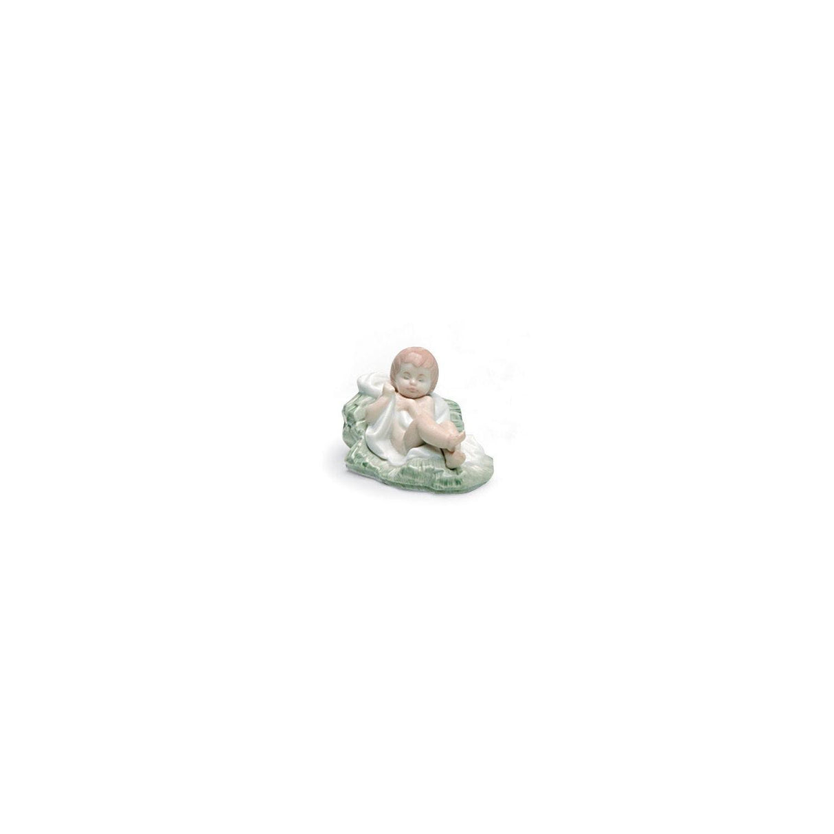 LLADRO' Figurina Natività Gesù Bambino II 6x9cm Porcellana