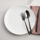 SAMBONET - Rock Black Nero Servizio Tavola Set Posate 24 Pezzi Monoblocco PVD 52762K81