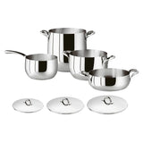 SAMBONET - Batteria Set Pentole 7 Pezzi Kikka Acciao Inox 51700-00