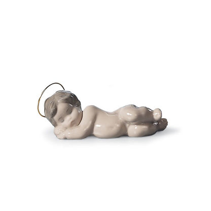 LLADRO' - Figura Statua Porcellana Natività Gesù Bambino III 9cm Natale 01004535