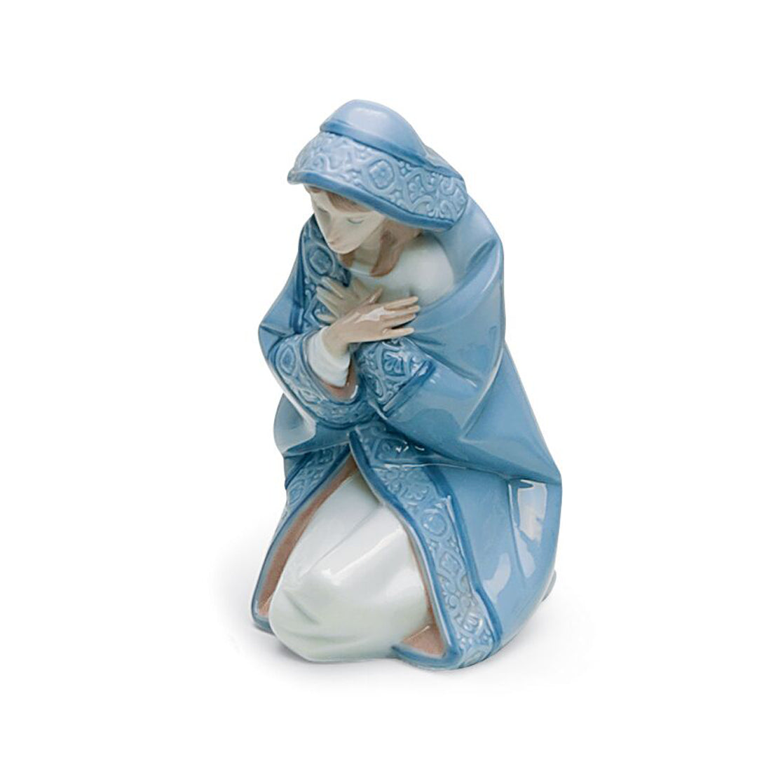 LLADRO' - Figura statua porcellana Natività Maria II - Natale