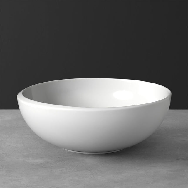 Insalatiera NewMoon Villeroy & Boch in porcellana bianca 28,5 cm