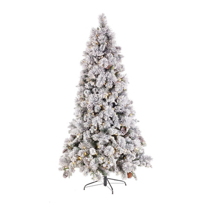 BIZZOTTO Albero di Natale Garlenda Glitter 210cm 300 Led 1564 Rami PE