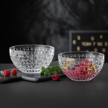 NACHTMANN - Set 2 Pezzi Ciotola Coppa Bossa Nova 15cm Cristallo 102253