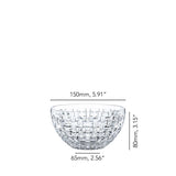 NACHTMANN Ciotola Bossa Nova Set 2 Pezzi 15cm in Cristallo