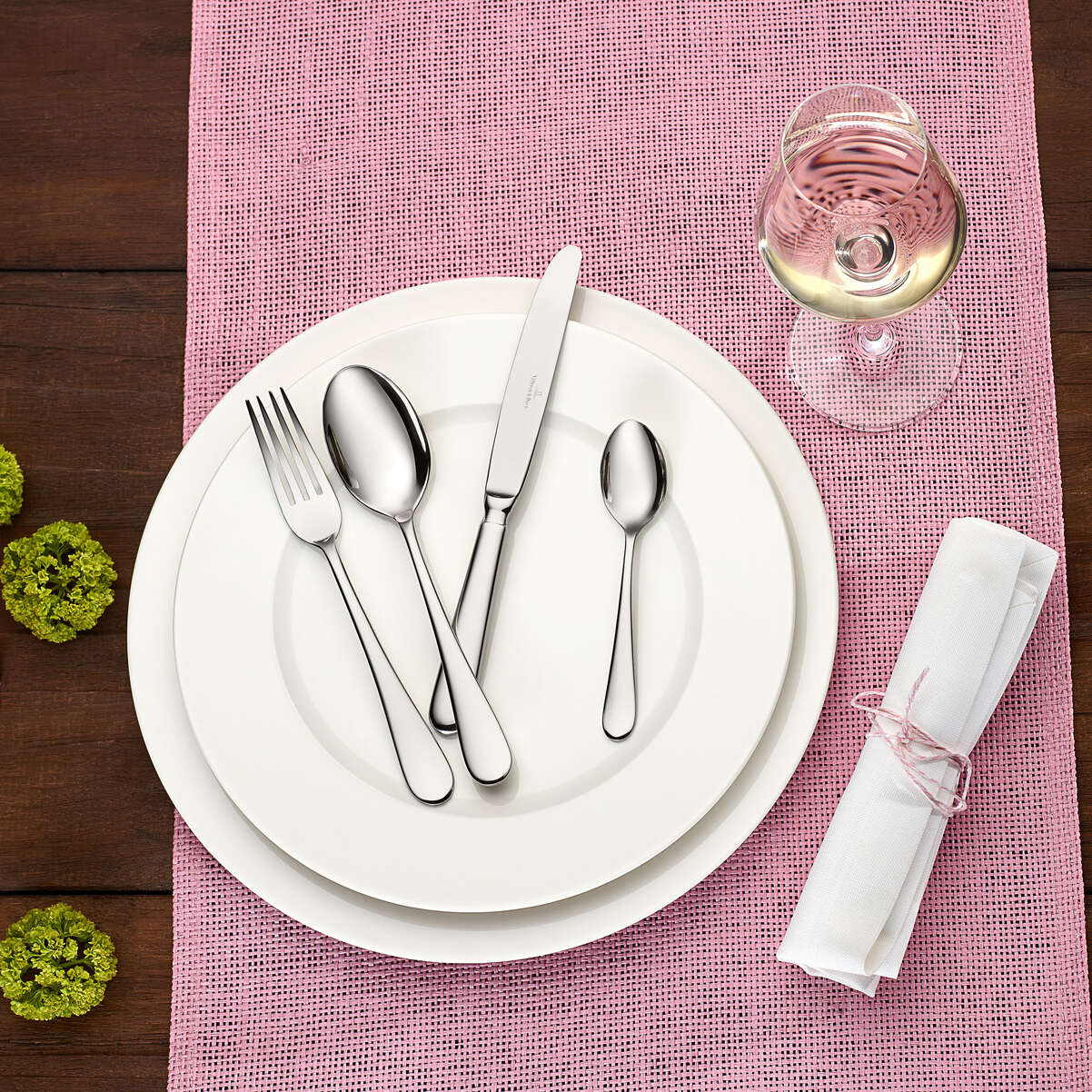 VILLEROY & BOCH Oscar Servizio Tavola Posate 24 Pezzi Acciaio Inox