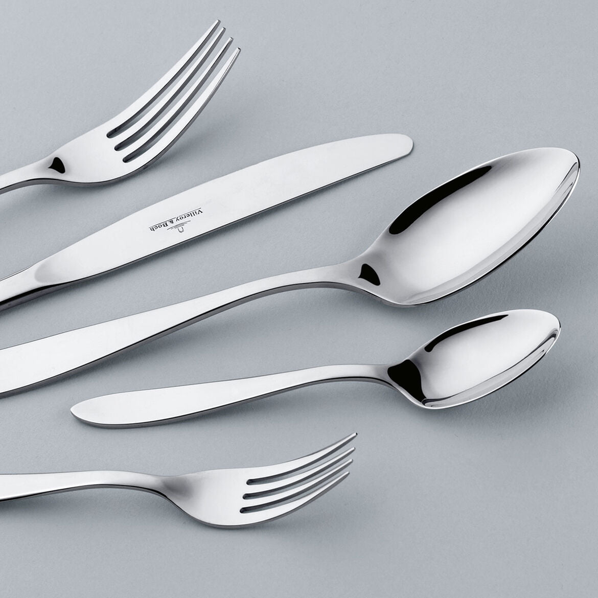 VILLEROY & BOCH Arthur Servizio Tavola Posate Set 24 Pezzi Acciaio Inox