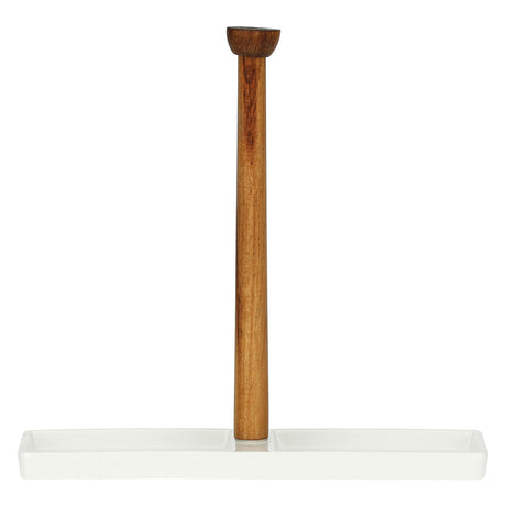 LA PORCELLANA BIANCA Menage Vassoietto Porta Oliera Acetiera 22x7cm