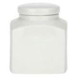 LA PORCELLANA BIANCA Conserva Barattolo Contenitore Te' 500ml Bianco Porcellana