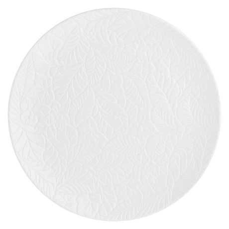 LA PORCELLANA BIANCA Bosco Vassoio Piatto Torta Rotondo 34cm Bianco Porcellana