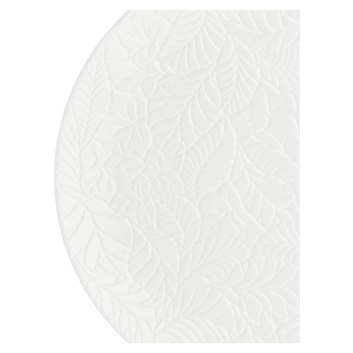 LA PORCELLANA BIANCA Bosco Vassoio Piatto Torta Rotondo 34cm Bianco Porcellana