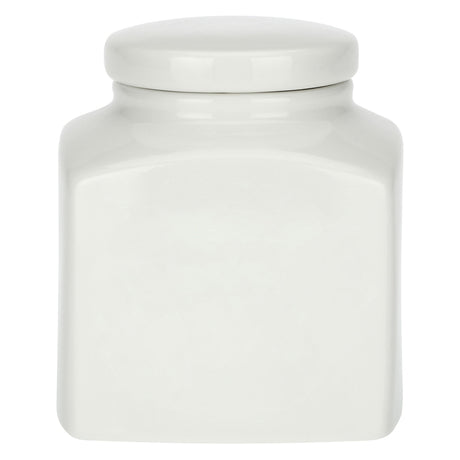 LA PORCELLANA BIANCA Conserva Barattolo Deco Zucchero 1,1L Bianco Porcellana