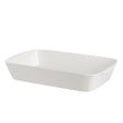 LA PORCELLANA BIANCA - Anghiari Teglia Rettangolare stondata 31x19cm