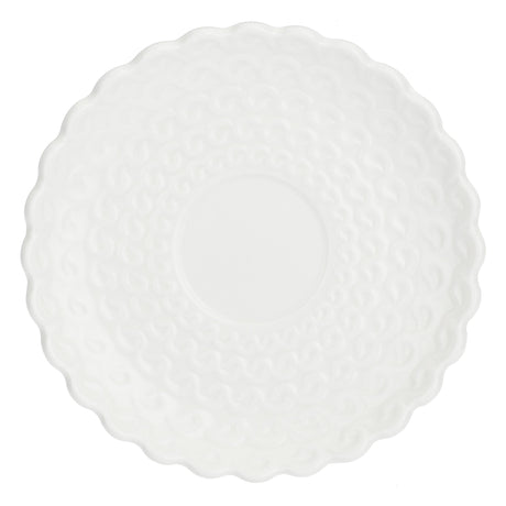 LA PORCELLANA BIANCA Momenti Set 6 Pezzi Tazza Caffè con Piattino 85ml Bianco