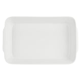 LA PORCELLANA BIANCA Anghieri Teglia Rettangolare Stondata 39x25cm Porcellana