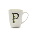 LA PORCELLANA BIANCA - Atupertu Tazza Mug Lettera "P" 380ml