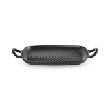 LE CREUSET Grill Griglia Rettangolare Evolution 30x27cm Ghisa Vetrificata Nero