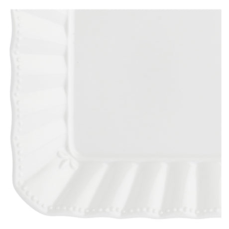 LA PORCELLANA BIANCA Ducale Vassoio Rettangolare 35x26cm Bianco Porcellana