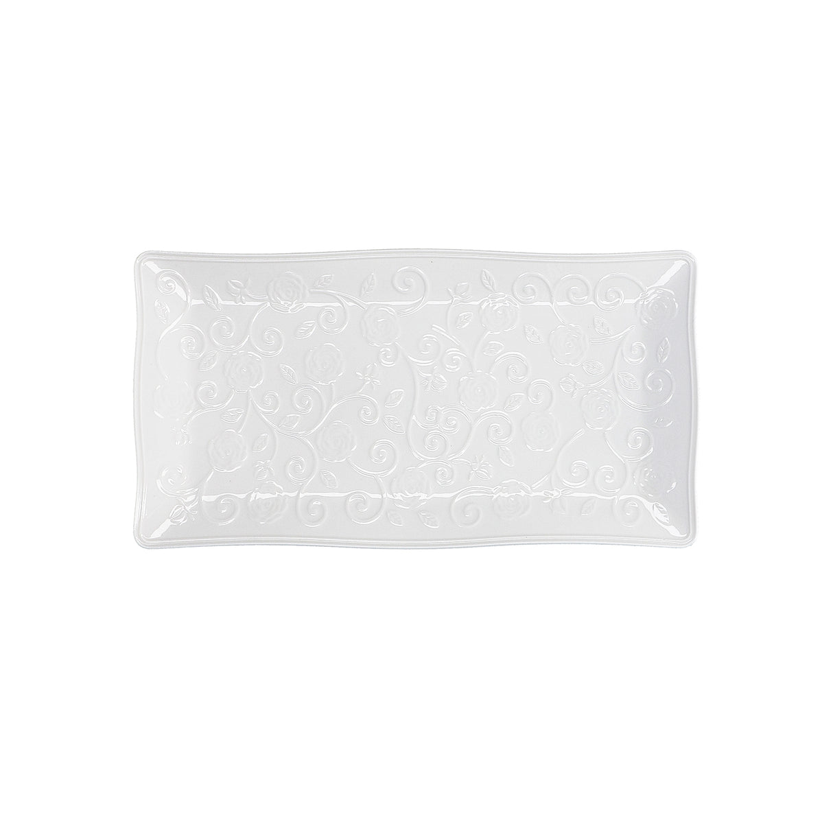LA PORCELLANA BIANCA - Florentina Vassoio Rettangolare 30x16cm