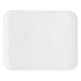 LA PORCELLANA BIANCA Bosco Vassoio Rettangolare 34,5x25cm Bianco