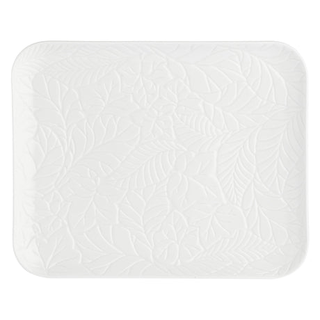 LA PORCELLANA BIANCA Bosco Vassoio Rettangolare 34,5x25cm Bianco
