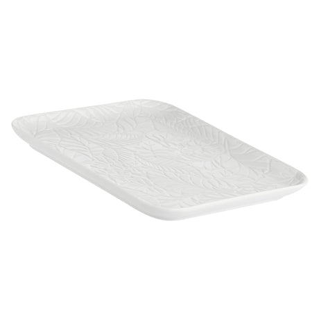 LA PORCELLANA BIANCA Bosco Vassoio Rettangolare 34,5x25cm Bianco