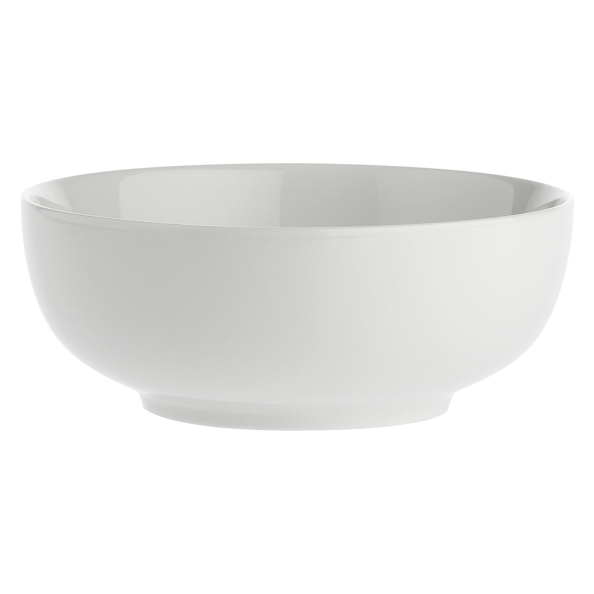 LA PORCELLANA BIANCA Essenziale Insalatiera Coppa Ciotola 21cm Bianco