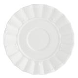 LA PORCELLANA BIANCA Ducale Set 6 Pezzi Tazza Caffè con Piattino 80ml Bianco Porcellana