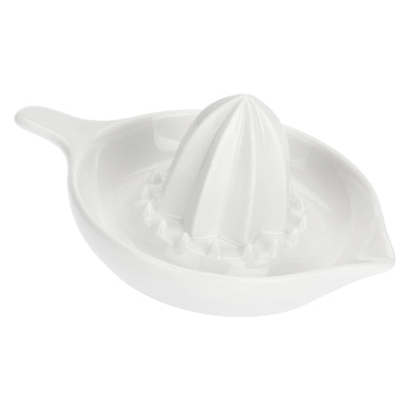 LA PORCELLANA BIANCA Preparazione Spremi Limone Spremiagrumi 17cm Porcellana
