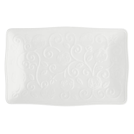 LA PORCELLANA BIANCA - Florentina Vassoio Rettangolare 20x12cm